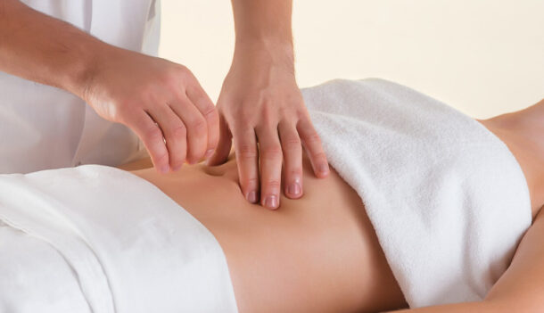 массаж живота