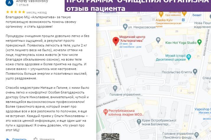 Оздоровление организма детокс программа